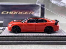 Load image into Gallery viewer, Elite 1:64 Orange Charger SRT Engine Sedan Sports Model Diecast Metal Car New Collection
