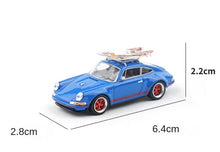 Load image into Gallery viewer, XCARTOYS 1:64 Blue Singer 964 Wakeboard Sports Model Toy Diecast Metal Car
