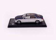 Load image into Gallery viewer, ARBox 1:64 Silver Blue S680 Maybach Luxury Model Diecast Metal Car New
