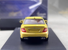 Load image into Gallery viewer, King 1:64 Yellow C63 AMG W204 Sedan Sports Model Diecast Metal Car New Collection
