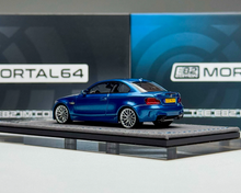 Load image into Gallery viewer, Mortal 1:64 Blue 1M Coupe E82 Sports Model Diecast Metal Car New Collection
