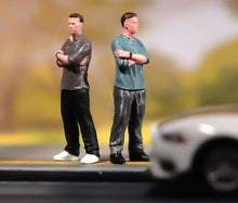 Load image into Gallery viewer, 1:64 Painted Figure Model Miniature Resin Diorama Sand Racer Standing Man Toy New Collection
