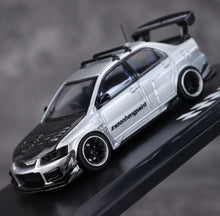 Load image into Gallery viewer, IHCM 1:64 Silver Carbon Lancer EVO 9 IX GSR Sports Model Diecast Metal Car New Collection
