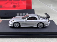 Load image into Gallery viewer, Mortal 1:64 Silver RX-7 FD Veilside Racing Sports Model Diecast Metal Car New Collection
