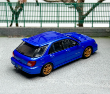 Load image into Gallery viewer, 1:64 Furuya Blue Impreza WRX STI VII 7 Wagon Sport Model Diecast Metal Car New Collection
