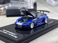 Load image into Gallery viewer, MH 1:64 Blue Carbon S2000 Widebody Racing Sports Model Diecast Metal Car New Collection
