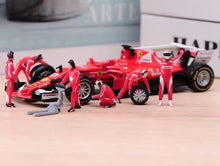 Load image into Gallery viewer, 1:64 Painted Figure Model Miniature Resin Diorama Sand Formula 1 Racing Racer

