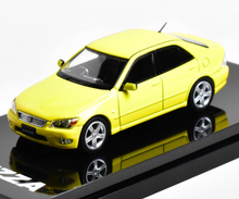 Load image into Gallery viewer, Hobby Japan 1:64 Yellow Altezza RS200 Sedan Sports Model Diecast Metal Car New Collection

