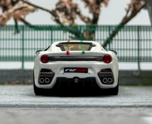 Load image into Gallery viewer, LT 1:64 White F12 TDF V12 Super Racing Sports Model Diecast Metal Car New Collection
