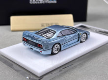 Load image into Gallery viewer, MY64 1:64 Light Blue 1999 F40 Classic Racing Sport Model Diecast Resin Car New
