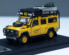Load image into Gallery viewer, Master 1:64 Yellow Camel Defender 110 SUV ORV Sport Model Diecast Metal Car
