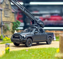 Load image into Gallery viewer, CM 1:64 Black Tundra Camera Pickup Truck Sports Model Diecast Metal Car New Collection
