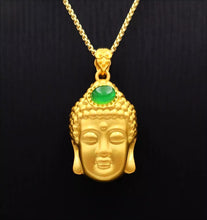 Load image into Gallery viewer, Nature Jade Budha Pendant Necklace Gift Jewelry charm Blessing Lucky Fortune new
