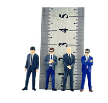 Load image into Gallery viewer, 1:64 Painted Figure Mini Model Miniature Resin Diorama Man Bodyguard Security
