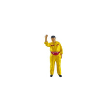 Load image into Gallery viewer, 1:64 Painted Figure Model Miniature Resin Diorama Sand Petrol Station Worker Set
