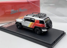 Load image into Gallery viewer, SH 1:64 Silver FJ Cruiser Off Road SUV Sports Model Diecast Metal Car New Collection
