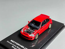 Load image into Gallery viewer, MH 1:64 Red JDM Civic Type R EK9 Mugen Sports Model Diecast Metal Car New Collection
