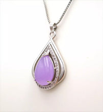 Load image into Gallery viewer, Nature Jade Lotus Pendant Necklace Gift Jewelry charm Blessing Lucky Fortune
