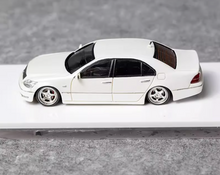 Load image into Gallery viewer, 1:64 White LS430 VIP Sedan Sports Model Diecast Resin Car New Collection

