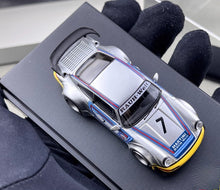 Load image into Gallery viewer, SW 1:64 Matte Silver RWB 964 #7 Classic Sports Model Diecast Metal Car New Collection
