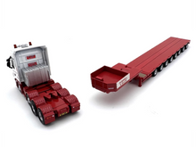 Load image into Gallery viewer, 1:76 Scania R580 Multi-axle Low Load Trailer Truck Model Diecast Metal Car New Collection
