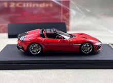 Load image into Gallery viewer, PK 1:64 Red 12C Spider Convertible Sports Model Diecast Metal Car New Collection
