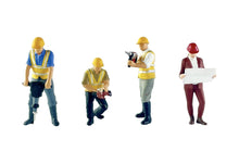 Load image into Gallery viewer, 1:64 Painted Figure Mini Model Miniature Resin Diorama Contruction Worker Sand
