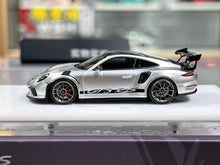 Load image into Gallery viewer, 1:64 CL Silver GT3 RS 991.2 Racing Sports Model Diecast Resin Car New Collection

