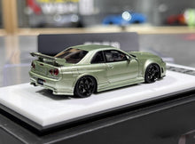 Load image into Gallery viewer, BZMW 1:64 Green Skyline GTR R34 NISMO Z-Tune Sport Model Diecast Resin Car New Collection
