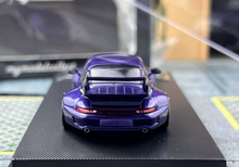 Load image into Gallery viewer, MC 1:64 Purple RWB 993 High Wing Figure Sports Model Diecast Metal Car New Collection
