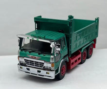 Load image into Gallery viewer, DBGT 1:64 Green HINO Super Dolphin Dump Truck Model Diecast Metal Car New Collection
