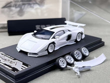 Load image into Gallery viewer, PSC 1:64 White LP800-4 Racing Sports Model Diecast Metal Car New Collection
