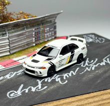 Load image into Gallery viewer, MH 1:64 White Decal Lancer EVO IV 4 GSR Sports Model Diecast Metal Car New Collection
