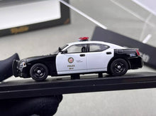 Load image into Gallery viewer, Rollin 1:64 2008 LAPD Charger Police Muscle Model Diecast Metal Car New Collection
