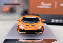 Load image into Gallery viewer, King 1:64 Matte Orange Huracan Widebody Sports Model Diecast Metal Car New Collection
