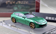Load image into Gallery viewer, PK 1:64 Green GTC4 Lusso Coupe Sports Model Diecast Metal Car New Collection
