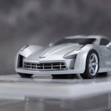 Load image into Gallery viewer, 1:64 HEC MK Silver C7 Stingray Concept Sports Model Diecast Resin Car New Collection
