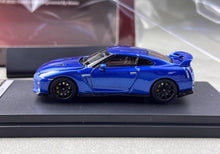Load image into Gallery viewer, MH 1:64 Blue JDM Skyline GTR R35 Nismo Sports Model Diecast Metal Car New Collection
