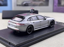 Load image into Gallery viewer, Liberty 1:64 Silver Panamera Turbo S Figure Sports Model Diecast Metal Car New Collection
