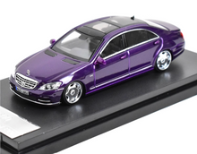 Load image into Gallery viewer, SW 1:64 S-Class S600L W221 Sedan Classic Sports Model Diecast Metal Car New Collection
