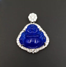 Load image into Gallery viewer, Nature Jade Laughing Buddha Pendant Necklace Gift Jewelry charm Blessing New F
