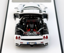 Load image into Gallery viewer, King 1:64 White Black Rims Enzo Racing Sports Model Diecast Metal Car New Collection
