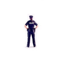 Load image into Gallery viewer, 1:64 Painted Figure Mini Model Miniature Resin Diorama Police Catch Criminal Toy New
