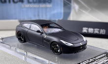 Load image into Gallery viewer, PK 1:64 Matte Black GTC4 Lusso Coupe Racing Sports Model Diecast Metal Car New Collection
