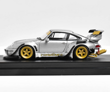 Load image into Gallery viewer, SW 1:64 Silver RWB 993 Heavenly Sports Classic Model Diecast Metal Car New

