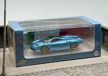 Load image into Gallery viewer, CM 1:64 Ice Blue Huayra Codalunga Racing Sports Model Diecast Metal Car New Collection
