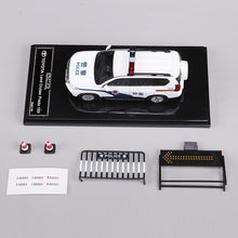 Load image into Gallery viewer, GCD 1:64 Police Land Cruiser LC150 Prado Off Road SUV Model Diecast Metal Car
