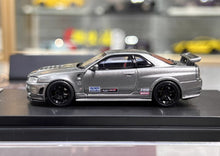 Load image into Gallery viewer, MH 1:64 Gray Skyline GTR R34 NISMO CRS VER Sports Model Diecast Metal Car New Collection
