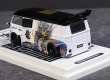 Load image into Gallery viewer, 1:64 VW Beetle T1 Van Actros Truck Dragon Figure Model Diecast Metal Car New Collection
