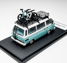 Load image into Gallery viewer, Mortal 1:64 Blue VW T3 Multi Mini Van Camper Sport Model Diecast Metal Car New Collection
